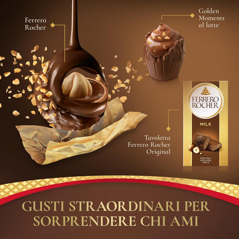 Ferrero Schokolade Ferrero Rocher Calza Strumpf – 17 Ferrero-Spezialitäten | Befana-Geschenkidee  255 g 8000500456446