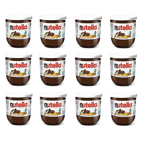 Ferrero Nutella Nuss Haselnuss Schokolade 200g Schokoaufstrich Brotaufstrich 12x Original italienisch