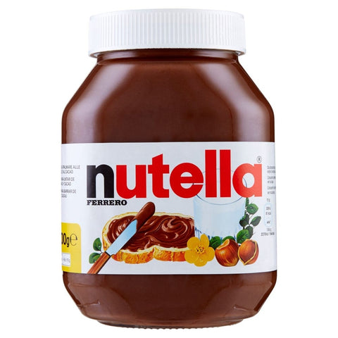 FERRERO Schokoladenaufstrich FERRERO Nutella Kakao Brotaufstriche, 1 kg Original italienisch 8000500082379