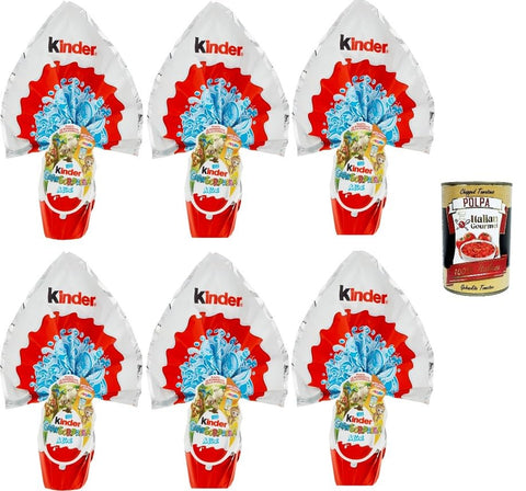 Ferrero Kinder Gransorpresa Uovo dI Pasqua a. cioccolato al latte Milchschokolade Osterei 6x 41g italienisch Original