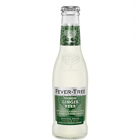 FEVER-TREE Ginger Beer 4 x 200 ml (Pack of 6, Total 24 Bottles) Original italienisch