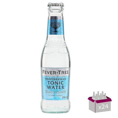 FEVER-TREE Tonic Water FEVER-TREE Fever Tree - Méditerranean Tonic - Mixer 24x20cl Original italienisch 3701481823184
