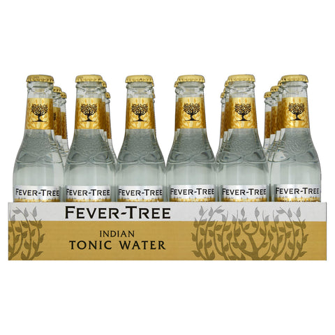 FEVER-TREE Indian Tonic Water MEHRWEG 24x0,2l Original italienisch Getränk