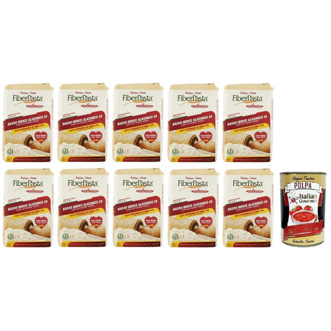 Fiberpasta Farina Teffmehl Fiberpasta Farina Mehl ist ein Weizenmehl Präparat mit 15% Ballaststoffen,niedriger glykämischer Index italienisch Original 8008647000690