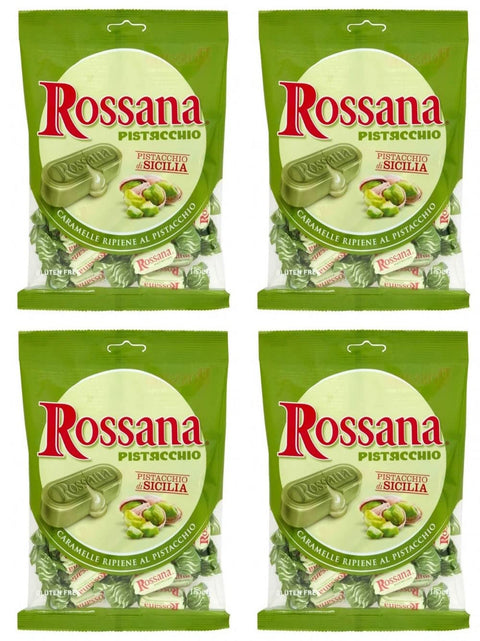 Fida Frucht- & Kräuterbonbons Rossana Bonbons gefüllt mit Pistazie, 135 g, 4 Stück 8006150001333
