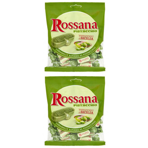 Fida Rossana Candies gefüllt mit Pistazie, 135 g, 2 Stück Original italienisch