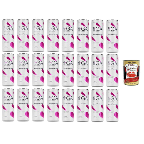 fi.GA'-Bibita Analcolica ai Fiori di Guaranà Alkoholfreies Getränk mit Guaranablüten 24x250ml Original italienisch