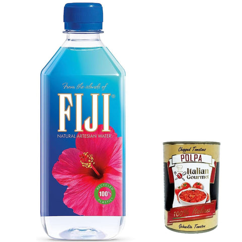 Fiji Water Fiji Wasser 500 ml, Natural Artesian Water Wasserflaschen Stilles Wasser italienisch Original