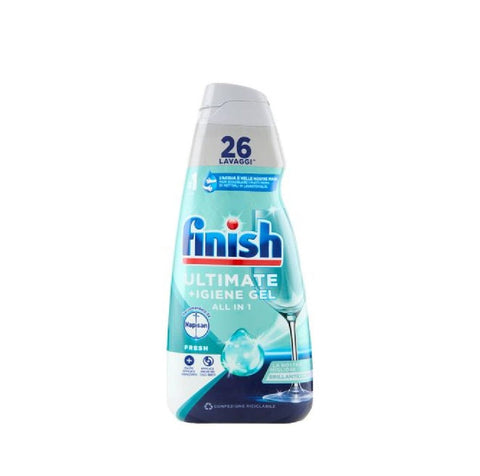 Finish Waschmittel Finish Ultimate +Igiene Gel All In 1 Fresh Geschirrspülmittel 26 Spülungen  SONDERANGEBOT 8002910060268