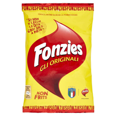 Fonzies Maissnack Maischips mit Käse 40g chips mais aus italien 20x Original italienisch