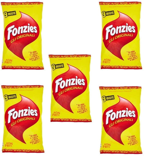 Fonzies Chips 45x Fonzies 23g - Maissnack mit Käse 211g in 5 für 9 Portionstüten á 23g chips 4009267000033