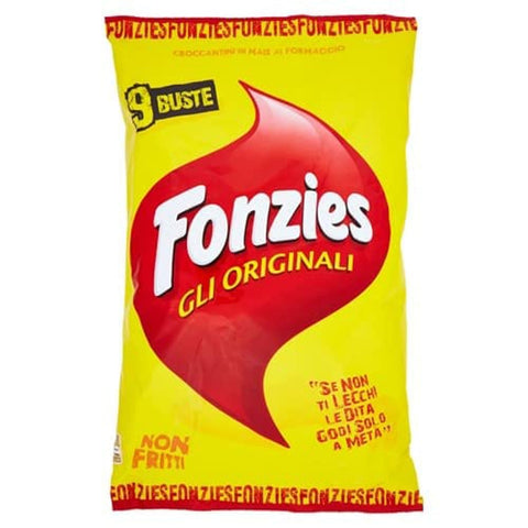 Fonzies Chips Fonzies Maissnack mit Käsegeschmack (5x 211,5g) Original italienisch 89336628768