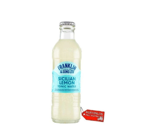 Franklin & Sons Soft Drink 24x Franklin Sicilian Lemon Tonic 200ml 5032678004986
