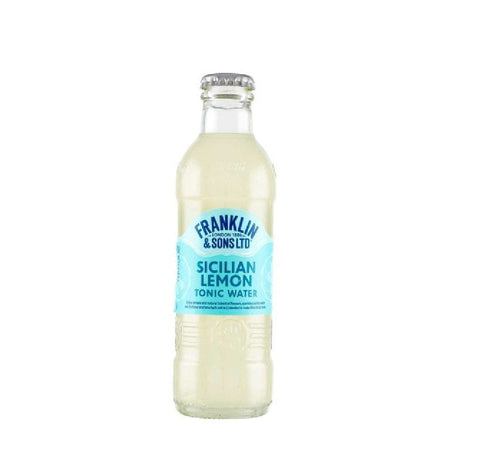 Franklin & Sons Soft Drink 6x Franklin Sicilian Lemon Tonic 200ml - SONDERANGEBOT 5032678004986