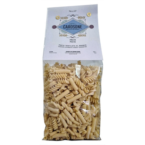 Fratelli Carosone pasta MHD 09/05/2025 Fratelli Carosone Pasta Mista Handgemachte Pasta 500g 8542