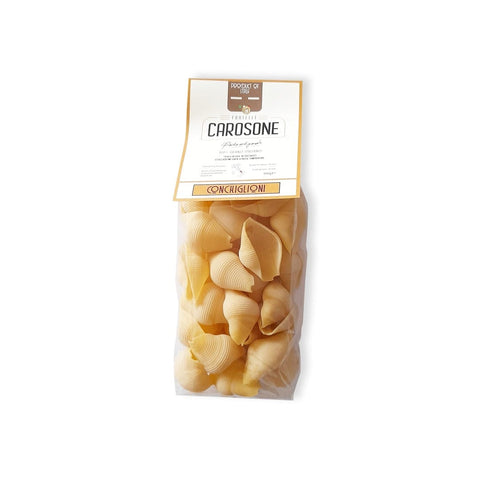 Fratelli Carosone pasta MHD 27/05/2025 Fratelli Carosone Conchiglioni Handgemachte Pasta 500g 25698