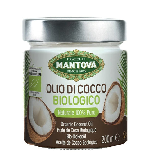 Fratelli Mantova Olivenöl Fratelli Mantova Olio di Cocco Biologico Bio-Kokosöl 200ml 8006830610428
