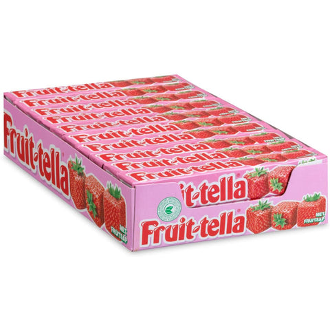 Fruittella ERDBEERBONBONS 20 STCK Frucht- & Kräuterbonbons italienisch Original