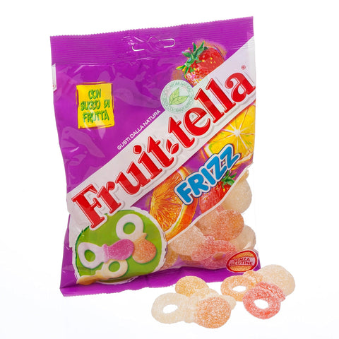 Fruittella Ciucci frizz Schnuller Süßigkeiten Fruchtsaft Bonbon Lollies 6x180g Original italienisch