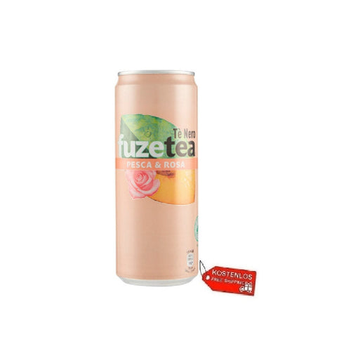 FuzeTea Tee 24x Fuze Tea Pesca e Rosa 33cl 5449000235756