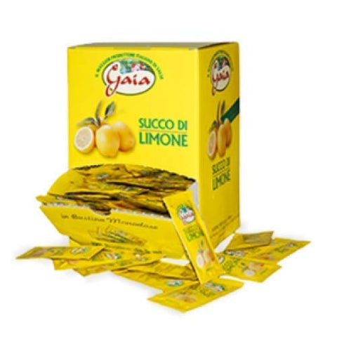 Gaia Limonade Gaia Succo di Limone Zitronensaft Monoportion 990ml Portionen 198 Beutel 8009320035855