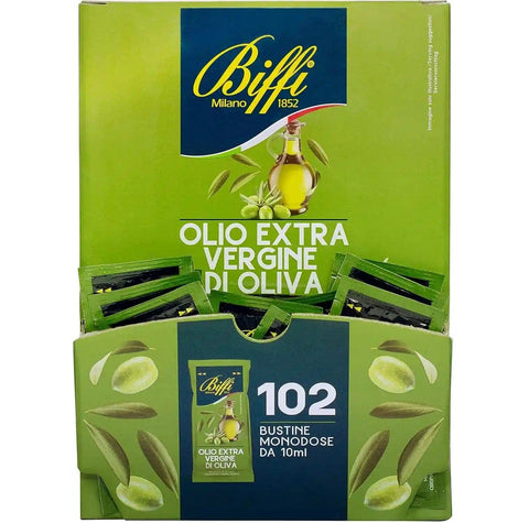 Gaia Oliven Gaia Biffi olio extravergine d'oliva 102 bustine da 12 grammi ciascuna 8009320035909