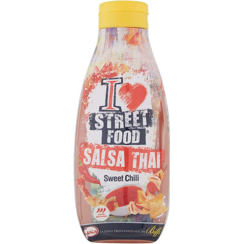 Gaia Salsas Gaia Salsa Thai Sauce Thai mit sweet chili - Street Food 1000g 3x Original italienisch 8009320040910