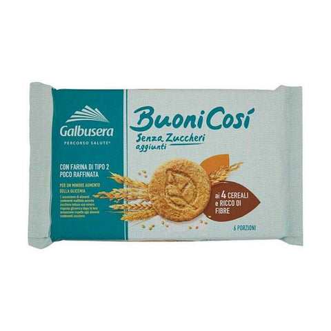 Galbusera Kekse 3 x 300 g Geschenkbox für Kekse mit 4 Kerzen, mit Mehl, Typ 2 7443631861863