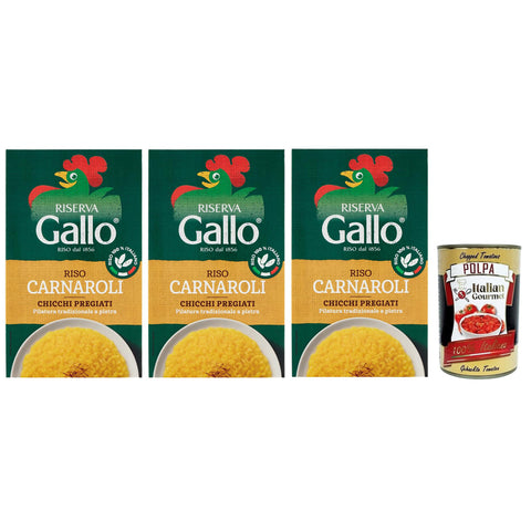 Gallo Riso Riserva Carnaroli, 100% Italienischer Reis 3x1kg Original italienisch