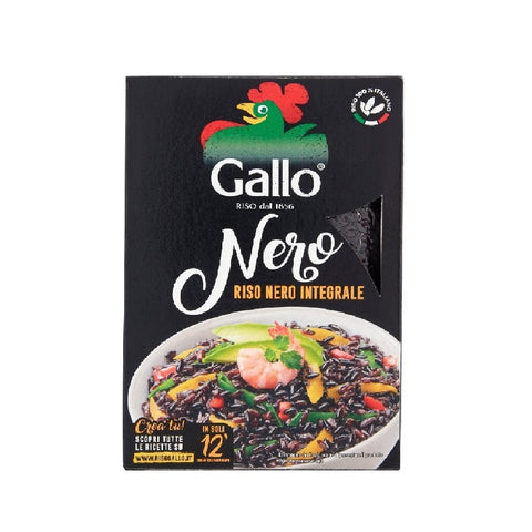 Gallo Reis Gallo Riso Nero Integrale Brauner schwarzer Reis 500 g 8001420002782