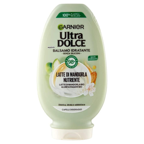 Garnier Spülungen & Conditioner Garnier Ultra Dolce Garnier Pflegespülung für normales Haar Mandelmilch 250 ml italienisch Original 3600542166867