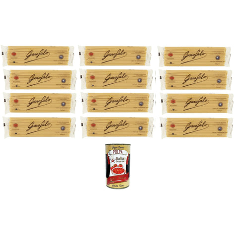 GAROFALO Bucatini N°14 Nudeln aus Hartweizengrieß Gragnano IGP 12x500g Original italienisch Pasta