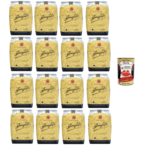 GAROFALO Capellini spezzati N°22 Nudeln aus Hartweizengrieß Gragnano IGP 16x500g Original italienisch Pasta