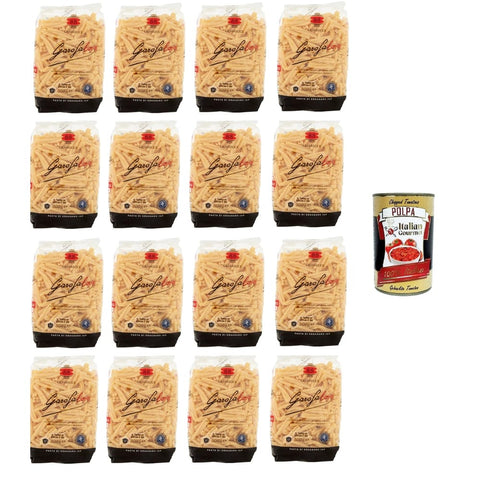 Garofalo Kurze Pasta Garofalo Casarecce N°88 Nudeln aus Hartweizengrieß Gragnano IGP 16x500 gr Kurze Pasta italienisch Original 8000139000911