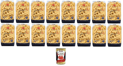 GAROFALO Kurze Pasta Garofalo Elicoidali N°34 Nudeln aus Hartweizengrieß Gragnano IGP 16x500gr+ Italian Gourmet polpa 400g 8000139000409