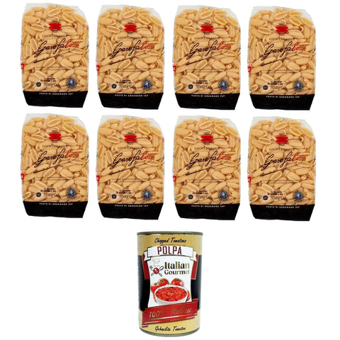Garofalo Gnocchi Sardi N°36 Nudeln aus Hartweizengrieß Gragnano IGP 8x500 gr Kurze Pasta italienisch Original