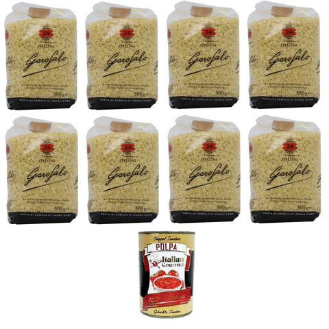GAROFALO Stelline N° 24 Nudeln aus Hartweizengrieß Gragnano IGP 8x500g Original italienisch Pasta