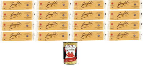 GAROFALO Kurze Pasta Garofalo Vermicelli N°10 Nudeln aus Hartweizengrieß Gragnano IGP 16x500gr+ Italian Gourmet polpa 400g 8000139004247