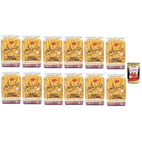 Garofalo Pasta Casarecce senza Glutine Glutenfreie Casarecce Nudeln gluten free 400 g Längliche Pasta italienisch Original