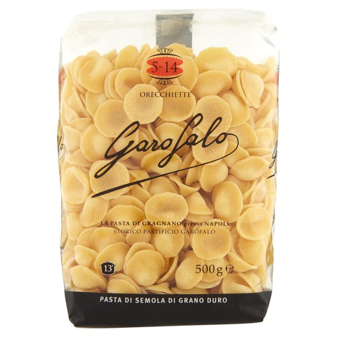 Garofalo Nudeln & Pasta Garofalo Orecchiette N. 5-14 Neapolitanische Hartweizengrieß Packung mit Pasta IGP 500 g 10x italienisch Original + kostenlos polpa 400 g 8000139002939