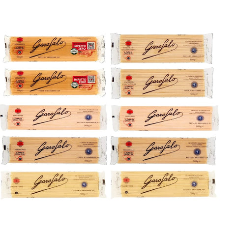 Garofalo Nudeln & Pasta Garofalo TESTPAKET Pasta Lange Pasta (10x 500 g) Italian Hartweizengrieß Nudeln Nudeln & Pasta italienisch Original 8000139000034