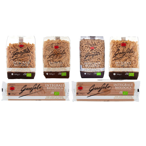 Garofalo Testpaket Pasta integrale Vollkornnudeln Nudeln Wholemeal pasta 6x 500 g italienisch Original