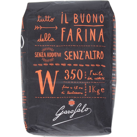 GAROFALO Farina di Grano Tenero W 350 Weichweizenmehl Mehl Typ 00 Bis zu 48 Stunden Wachstum 1Kg 20x Original italienisch