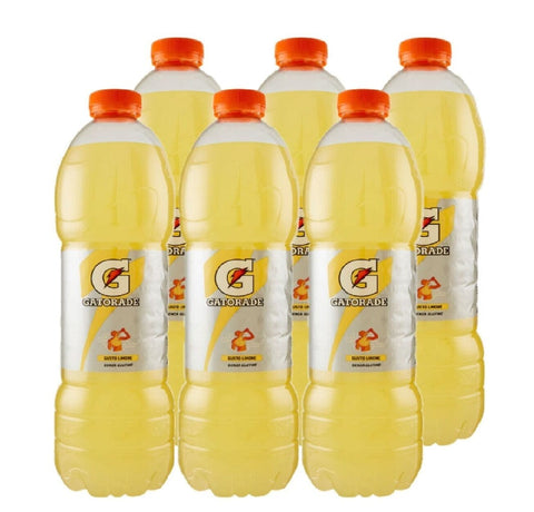 Gatorade Energy Drink 6x Gatorade Limone Energy Drink Zitrone Einweg PET 1,5Lt 8001160003339