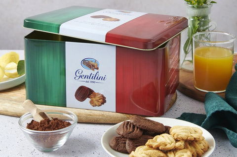 Gentilini Kekse 2x MHD 20/06/2026 Gentilini Premiati Biscotti Gentilini Roma sorten kekse butterkekse 500 g italienisch Original 8007465000431
