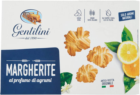 Gentilini Margherite Biscotti al profumo di agrumi ZitrusKekse biscuits cookies 100% Kekse 3x 250g italienisch Original