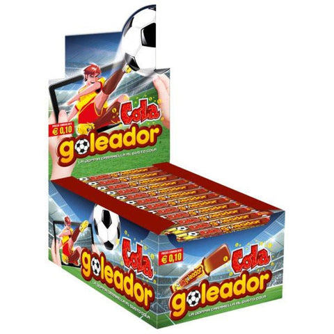 Goleador Lollies Goleador Cola Geschmack italien Bonbon Lollies 200 Pz italienisch Original 8000735003477