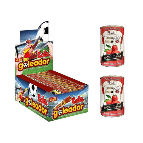 Goleador Cola Geschmack italien Bonbon Lollies 200 Stücke 1x2646g Original italienisch Getränk