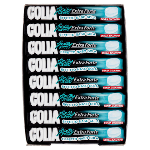 GOLIA Frucht- & Kräuterbonbons Goliath-Bonbons aktivieren extra stark x 24 8003440209387
