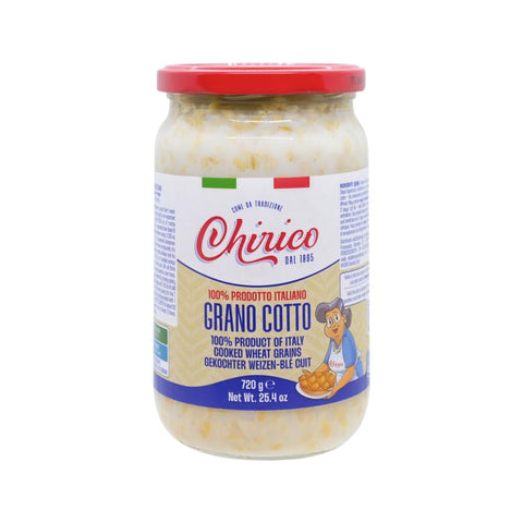 Grano Chirico Gekochte Korn Gr. 720 CHIRICO italienisch Original